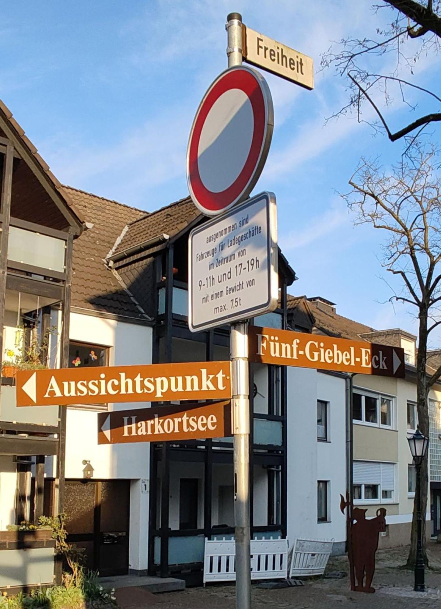 Fuenf Giebel Eck In Der Freiheit Am Ruhrtalradweg Hotell Wetter  Exteriör bild
